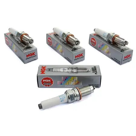 4x NGK 93231 Z&uuml;ndkerze AUDI A1 A3 Q3 VW GOLF 6 7 JETTA PASSAT POLO UP 1.2/1.4TSI