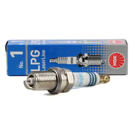 NGK Z&uuml;ndkerze 1496 LPG1 LPG LaserLine 1 f&uuml;r LPG / CNG Gasbetrieb Fl&uuml;ssiggas
