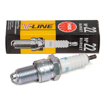 NGK 2470 Z&uuml;ndkerze V-LINE 22 Golf 3 Passat 3A T4 Vento SEAT Ibiza 2 Inca Toledo 1 Cordoba