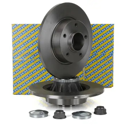 SNR Bremsscheiben + Radlager Satz PRIMASTAR X83 OPEL VIVARO X83 TRAFIC II hinten