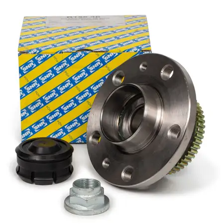 SNR R155.48 Radlagersatz RENAULT Espace II 2.8 V6 mit ABS hinten 6025171137