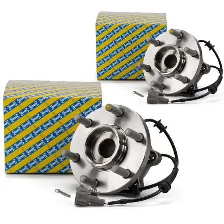 2x SNR R141.37 Radlagersatz NISSAN NP300 Navara D40 Pathfinder III R51 vorne