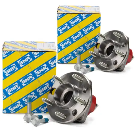 2x SNR R153.64 Radlagersatz Radlager Radnabe OPEL Sintra vorne 326002 / 326004