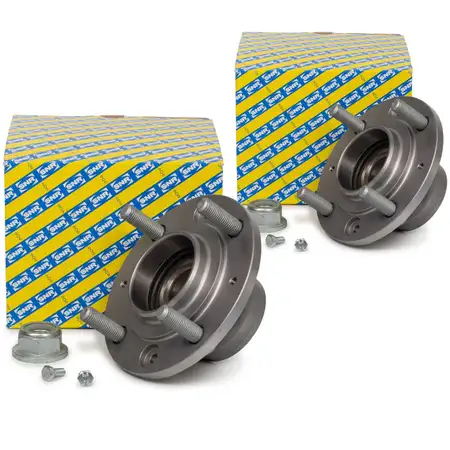 2x SNR R165.22 Radlagersatz Radnabe VOLVO S40 I (644) V40 Kombi (645) hinten