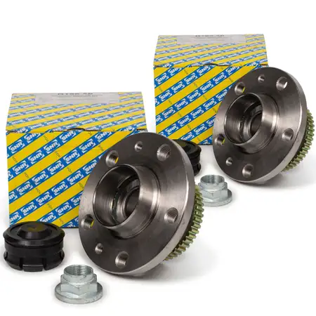 2x SNR R155.48 Radlagersatz RENAULT Espace II 2.8 V6 mit ABS hinten 6025171137