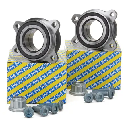 2x SNR Radlagersatz PORSCHE 911 991 GT3 CAYENNE 92A VW TOUAREG 7P vorne / hinten
