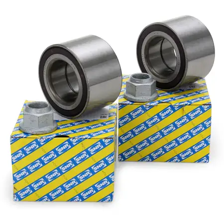 2x SNR Radlager Satz f&uuml;r PORSCHE 911 (991) PANAMERA (970) vorne / hinten