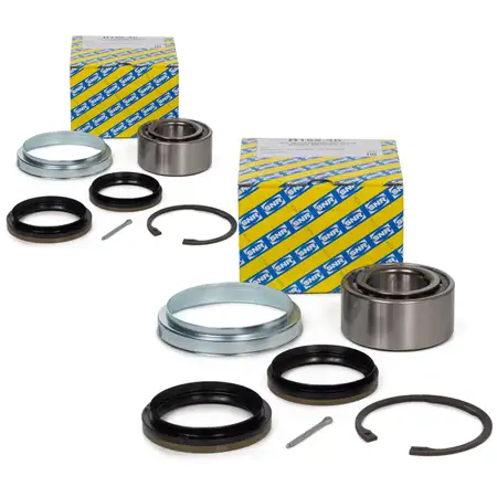 2x SNR R169.38 Radlagersatz TOYOTA Corolla E10 E11 mit ABS vorne