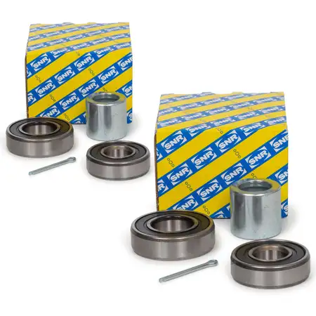 2x SNR R177.08 Radlagersatz SUZUKI Alto EF Swift 2 Wagon R+ EM vorne / hinten