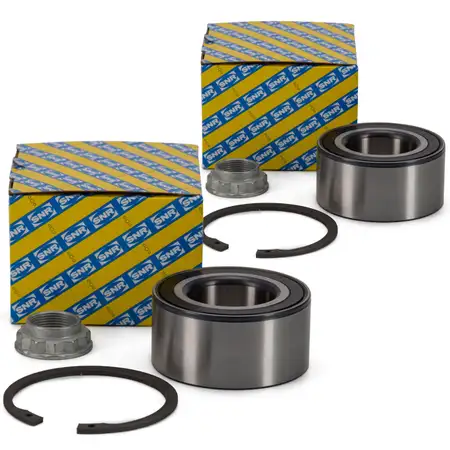 2x SNR R150.27 Radlagersatz BMW 3er E36 E46 7er E38 8er E31 X3 E83 X5 E53 vorne / hinten