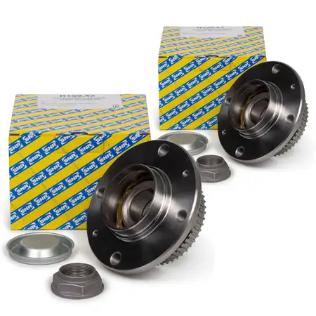 2x SNR R159.43 Radlagersatz CITROEN Berlingo Xantia PEUGEOT 406 Partner hinten