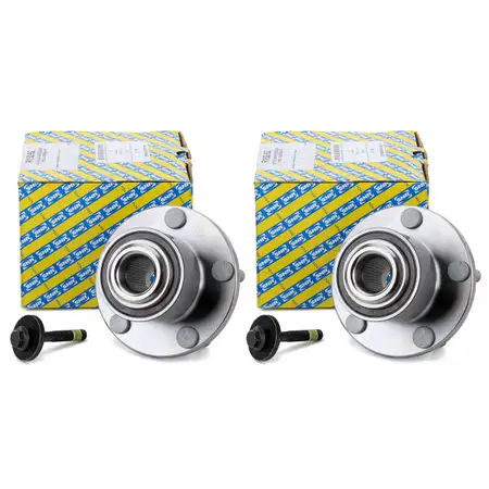 2x SNR Radnabe Radlager + ABS Sensor FORD FOCUS C-MAX / C-MAX FOCUS II MK2 vorne
