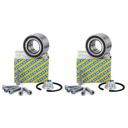 2x SNR Radlager Satz AUDI Q7 4LB PORSCHE CAYENNE 9PA VW TOUAREG vorne / hinten