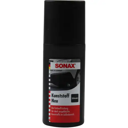 SONAX KunststoffNeu Schwarz Kunststoff-Neu KunststoffPflege Pflege 100ml 409100
