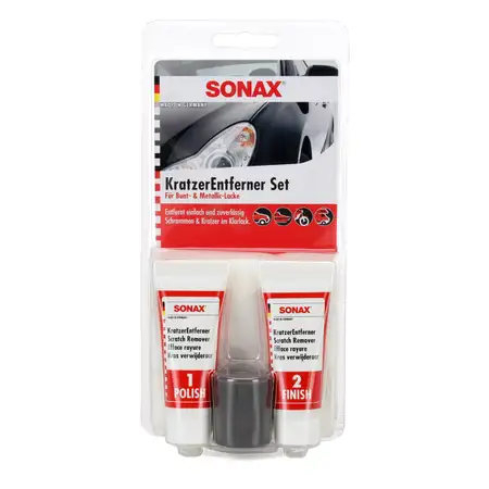 SONAX Kratzerentferner Autopflege Lackkorrektur Lackpflege SATZ 2x 25ml