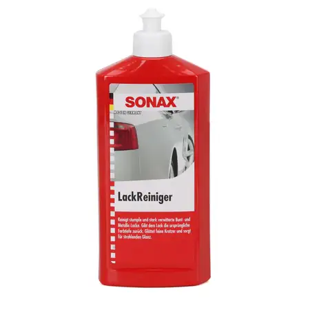 SONAX LackReiniger Lack Reiniger Politur Pflege Intensiv 500ml 302200