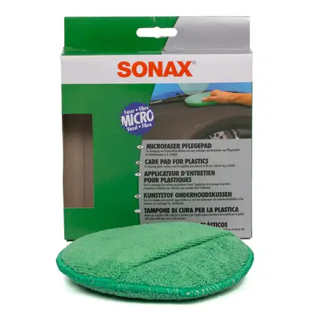 SONAX Microfaser Pflege Pad Schwamm Mikrofaser Innen 1 St&uuml;ck 417200