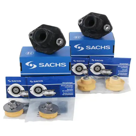 6x SACHS Federbeinlager f&uuml;r BMW 1er E81-88 3er E90-93 Hinterachse Komplett Set
