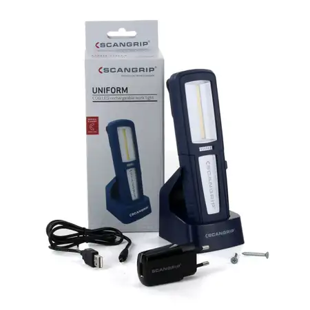 SCANGRIP UNIFORM 03.5407 LED Werkstattlampe Arbeitslampe Handlampe Taschenlampe