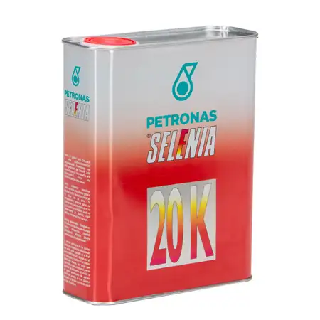 PETRONAS SELENIA Motor&ouml;l &Ouml;l 20 K 10W-40 10W40 Fat 9.5535-G2/2015 - 2L 2 Liter
