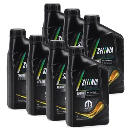 PETRONAS SELENIA Motor&ouml;l &Ouml;l WR FORWARD 0W30 0W-30 Fiat 9.55535-DS1 - 7L 7 Liter