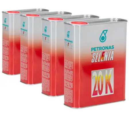 PETRONAS SELENIA Motor&ouml;l &Ouml;l 20 K 10W-40 10W40 Fat 9.5535-G2/2015 - 8L 8 Liter