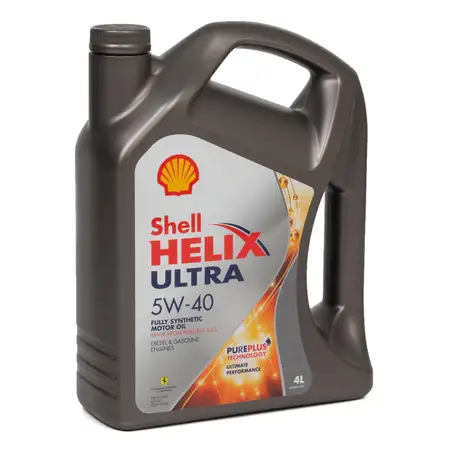 SHELL Motor&ouml;l &Ouml;l HELIX ULTRA 5W-40 5W40 MB 226/229.5 VW 502/505.00 - 4L 4 Liter