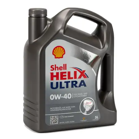 SHELL Motor&ouml;l &Ouml;l HELIX ULTRA 0W40 MB 229.5/226.5 VW 502.00/505.00 - 5L 5 Liter