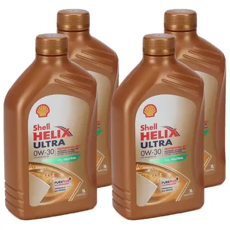 SHELL Motor&ouml;l &Ouml;l HELIX ULTRA Professional AV-L 0W30 VW 504.00/507.00 - 4 Liter
