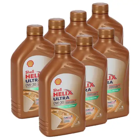 SHELL Motor&ouml;l &Ouml;l HELIX ULTRA Professional AV-L 0W30 VW 504.00/507.00 - 7 Liter