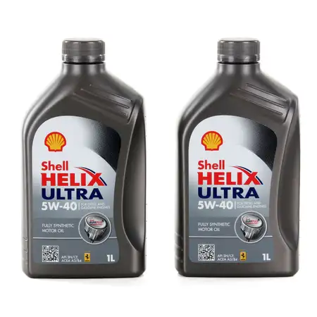 SHELL Motor&ouml;l &Ouml;l HELIX ULTRA 5W-40 5W40 MB 226/229.5 VW 502/505.00 - 2L 2 Liter