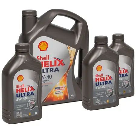 SHELL Motor&ouml;l &Ouml;l HELIX ULTRA 5W-40 5W40 MB 226/229.5 VW 502/505.00 - 7L 7 Liter