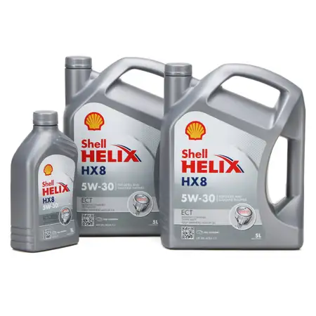 SHELL Motor&ouml;l &Ouml;L HELIX HX8 ECT C3 5W-30 5W30 BMW LL-04 MB 229.31 229.51 - 11L