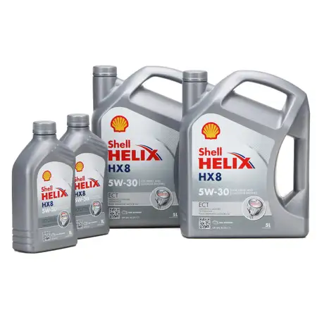 SHELL Motor&ouml;l &Ouml;L HELIX HX8 ECT C3 5W-30 5W30 BMW LL-04 MB 229.31 229.51 - 12L