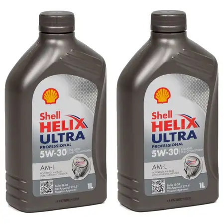SHELL Motor&ouml;l &Ouml;l HELIX ULTRA Professional AM-L 5W30 f&uuml;r BMW LL-04 - 2L 2 Liter