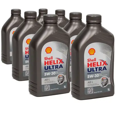 SHELL Motor&ouml;l &Ouml;l HELIX ULTRA Professional AR-L 5W30 Renault RN0720 - 7L 7 Liter