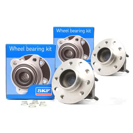 2x SKF Radnabe Radlager f&uuml;r Opel Astra H Meriva B Zafira B hinten VKBA3653