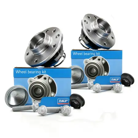 2x SKF Radnabe Radlager Satz Radlagersatz 5-Loch f&uuml;r Opel Astra H Zafira B vorne