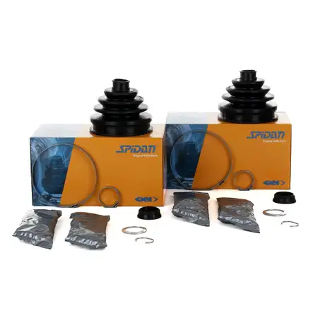 2x SPIDAN 36174 Achsmanschette Satz AUDI A4 A6 A8 SKODA Superb VW Passat vorne RADSEITIG