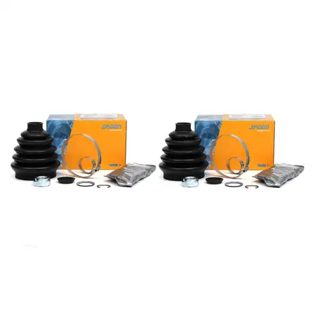 2x SPIDAN Achsmanschette Satz SEAT VW Golf 1 2 3 4 Passat Polo radseitig