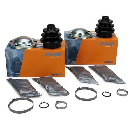 2x SPIDAN Achsmanschetten Satz PORSCHE 911 3.2 3.3 + 911 (964) + 928 hinten