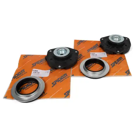 2x SPIDAN Federbeinlager Kugellager AUDI A3 SEAT SKODA VW GOLF 5 6 PASSAT vorne