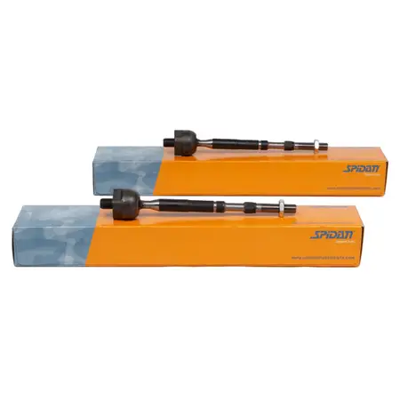 2x SPIDAN Spurstange Axialgelenk CITROEN C1 PEUGEOT 107 TOYOTA Aaygo B1 vorne