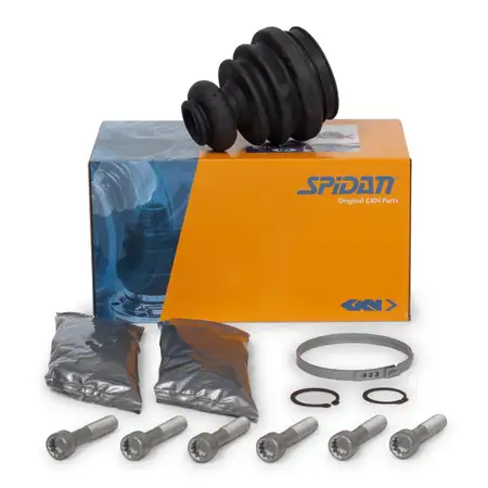 SPIDAN Achsmanschetten Satz Antriebswelle TRANSPORTER T4 getriebeseitig 26097