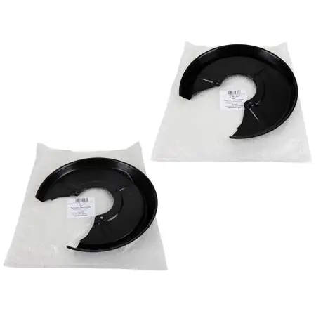 2x Abdeckblech Ankerblech f&uuml;r AUDI A4 (8D B5) S4 / RS4 quattro hinten