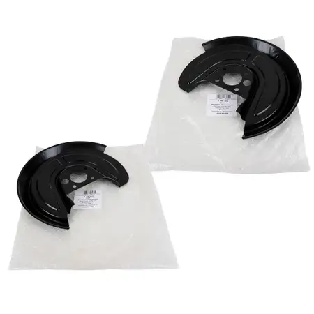 2x Abdeckblech Ankerblech Bremsankerblech Bremsscheibe f&uuml;r VW GOLF IV hinten