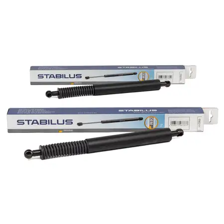 2x STABILUS 596311 + 596550 Heckklappend&auml;mpfer MERCEDES E-Klasse T-Model S211