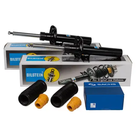 2x BILSTEIN B4 Sto&szlig;d&auml;mpfer + SACHS Staubschutz SEAT Leon SKODA Octavia VW Golf 5 6 vorne