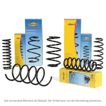 SUPLEX Fahrwerksfeder PEUGEOT 207 + CC SW f&uuml;r 1.6 Motoren vorne