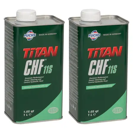 2x 1L 2 Liter PENTOSIN Hydraulik&ouml;l Servolenkungs&ouml;l CHF 11S MB 0019892403
